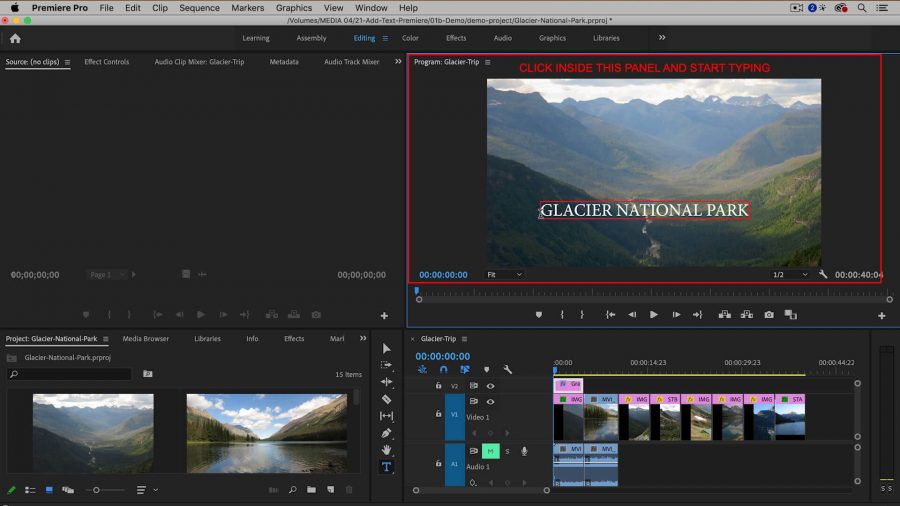 How To Add Text In Adobe Premiere Pro - Web Guru, Adobe Expert